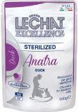 LeChat 100г кусочки с уткой консервы для стерилизованных кошек Fresh Excellence