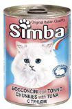 Simba Cat Симба консервы для кошек кусочки с тунцом, 415г 0909 Simba Cat Симба консервы для кошек кусочки с тунцом, 415г