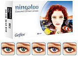 Черные контактные линзы ningaloo (2 штуки )   0.00, фото 3