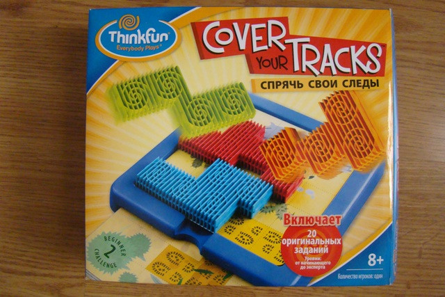 Cover your tracks Спрячь свои следы. Настольная игра-головоломка, Thinkfun