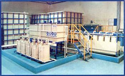 Комплекс оборудования для очистки сточных вод гальванического производства