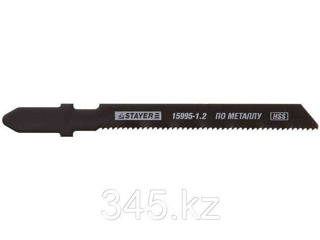 Полотна STAYER "PROFI", T218A, для эл/лобзика, HSS, по металлу (1-3мм), фигур. рез, EU-хвост., шаг 1,2мм, 50мм, 2шт, фото 2