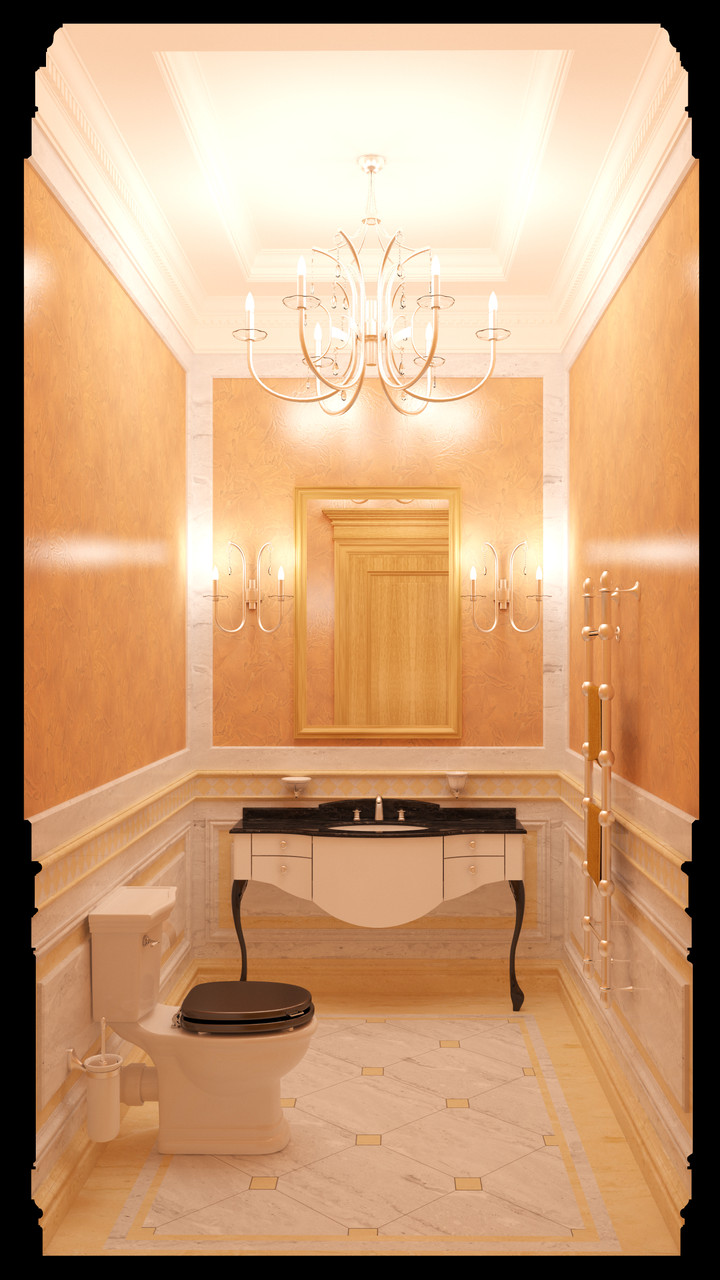 Дизайн Ванной комнаты и туалета, фото 1