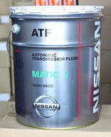Трансмиссионное масло для АКПП Nissan ATF Matic J, KLE23-00002  (1л)