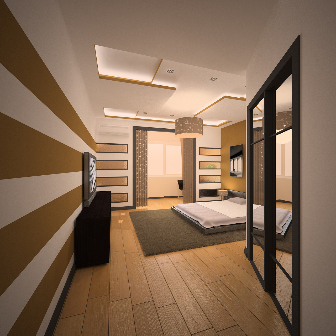 Проект-дизайн спальни