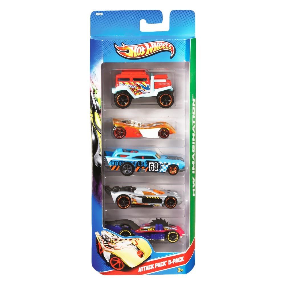 Hot Wheels Набор из 5 машинок - фото 3 - id-p8447274