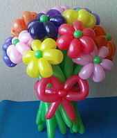 Букет цветов из шаров 9 цветов (разные цвета) в Павлодаре