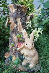 Фигурка садовая "Краник с Зайцем"