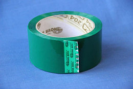 Клейкие цветные ленты 66.0, Цветная, 43.0, 72, 66м, зеленый, 50мм