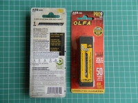 Лезвия OLFA сегментированные BLACK MAX, 9х80х0,38мм, 13 сегментов, 50шт - фото 1 - id-p23618141
