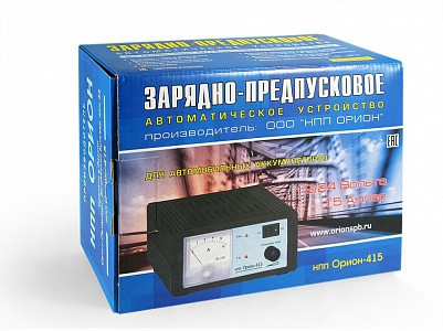 Зарядное устройство для аккумулятора Орион 415 - фото 1 - id-p23636492