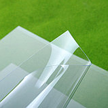 Листовой ПВХ - PVC пластик 1мм прозрачный (1,22мХ2,44м), фото 4