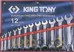Набор ключей рожковых "KingTony" 12пр. (6-32мм) - фото 1 - id-p1197587
