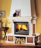 Каминная облицовка Marbella 2, с витрины, без мраморных вставок