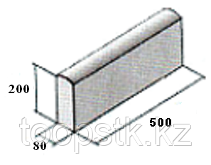Бордюр тротуарный