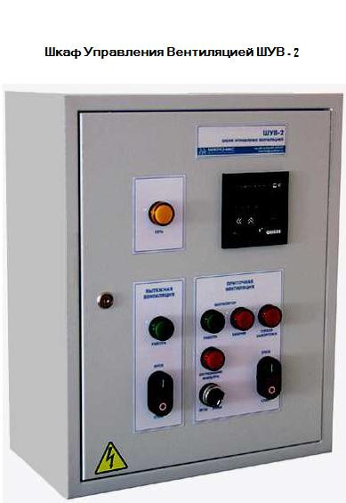 Автоматика шкаф управления вентиляцией ШУВ - 2