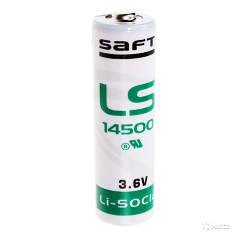 Литиевая батарейка 3.6V Saft LS 14500., фото 1