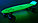 Пластборд (Пенни борд) 22" Glows in Dark (белая светящаяся дека/колеса со светодиодами), фото 3
