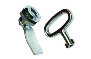 Замок Lock 705-2 с трехгранным ключом - фото 1 - id-p23987739