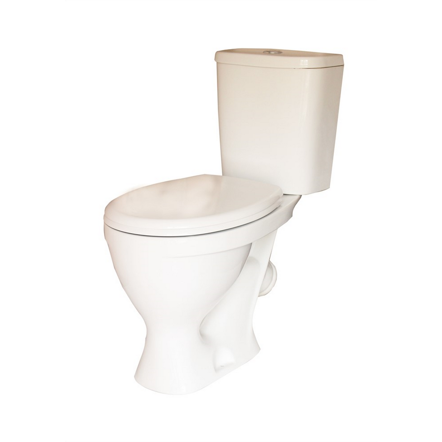 Унитаз-компакт Sanita "Формат" 36*61,5*76 эконом (Белый)(FRTSACC01090113), фото 1