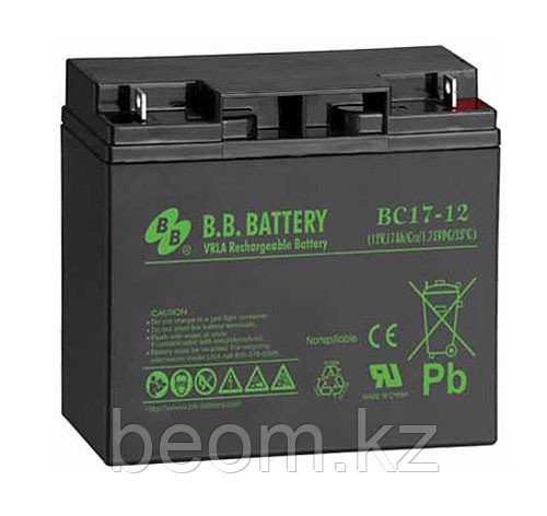 Аккумуляторная батарея BB battery BC 17-12 (12V 17Ah)