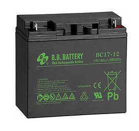Аккумуляторная батарея BB battery BC 17-12 (12V 17Ah)