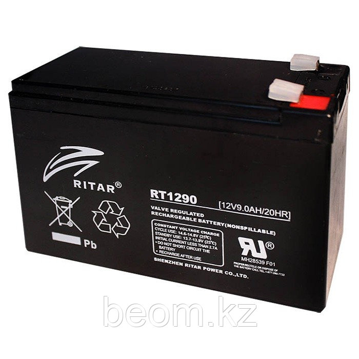 Аккумуляторная батарея Ritar RT1290 (12V 9Ah)