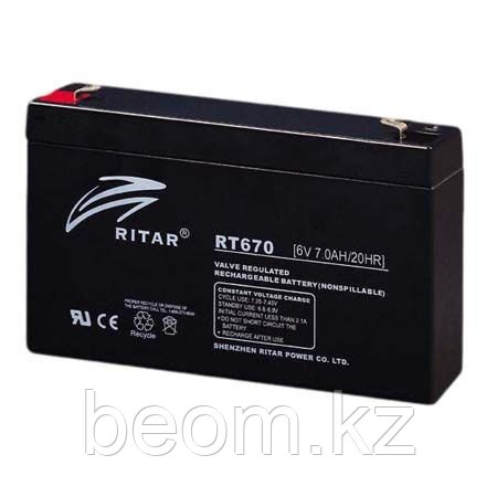 Аккумуляторная батарея Ritar RT6120 (6V 12Ah) - фото 1 - id-p24128765