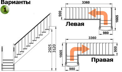 Купить неокрашенную лестницу из сосны Доставка по РК бесплатно!!!, фото 2