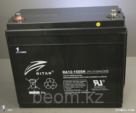 Аккумуляторная батарея Ritar RA12-150SH (12V 150Ah) - фото 1 - id-p24130802