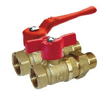 КРАН ШАРОВОЙ Д-15 вн/нр американка латунь