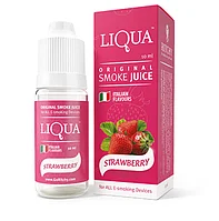 Жидкость Liqua для заправки электронной сигареты со вкусом клубники