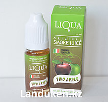 Жидкость Liqua для заправки электронной сигареты со вкусом два яблока