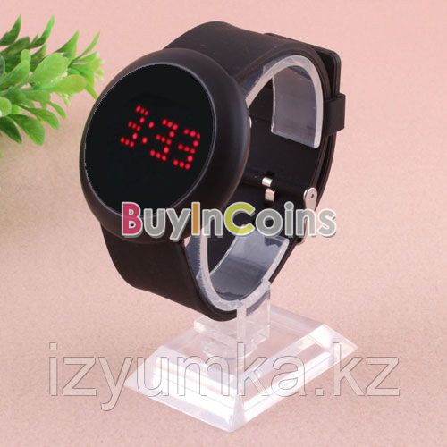 Наручные LED часы сенсорным экраном "Luxury Sport black"