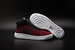 Кроссовки Nikе Air Force 1 Mid Flyknit 2016 Red (36-44)