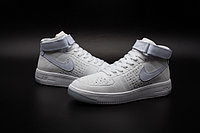 Кроссовки Nikе Air Force 1 Mid Flyknit 2016 White (36-44), фото 3