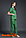 Зеленый женский медицинский костюм, фото 2