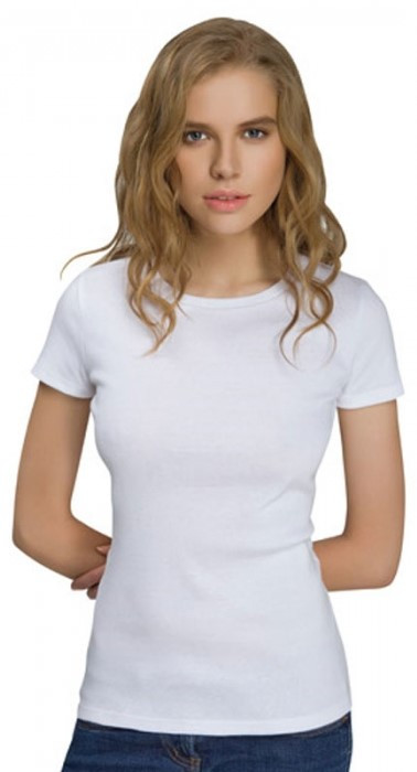 Футболка женская Evolution O-ворот (50%хлопок/50%полиэстр) XS, фото 1