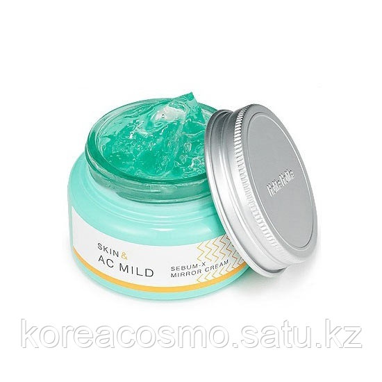 Крем-гель себум контроль Holika Holika SKIN AND AC MILD SEBUM-X MIRROR CREAM