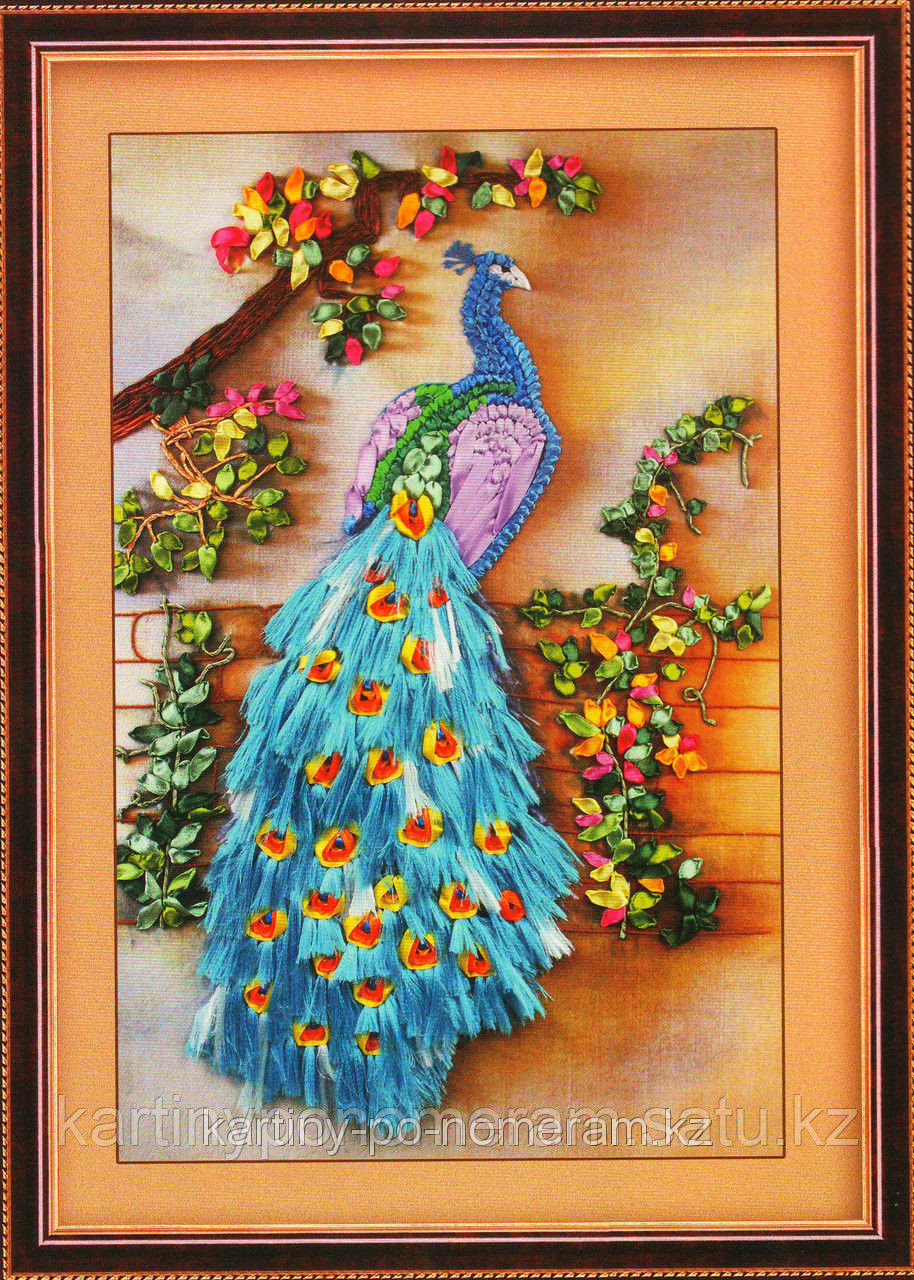 Вышивка лентами GH88899, 70x50 cm