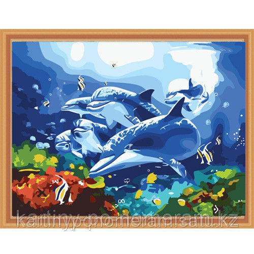 Картины по номерам - Алматы, "Танцуя под водой"