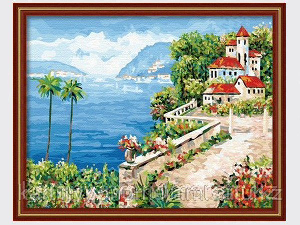 Картины по номерам (цифрам) "Морской пейзаж"