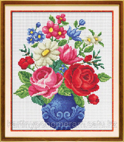 Вышивка крестом 100%, RY2004, 38x43 см