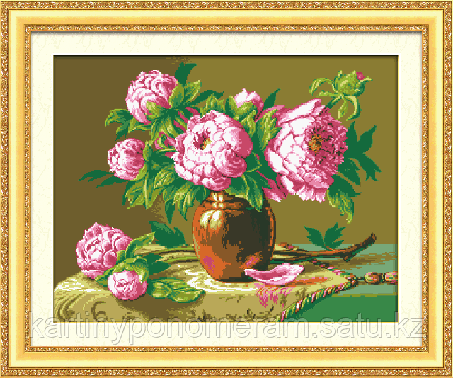 Вышивка крестом 5D, 0055, 80x63 см