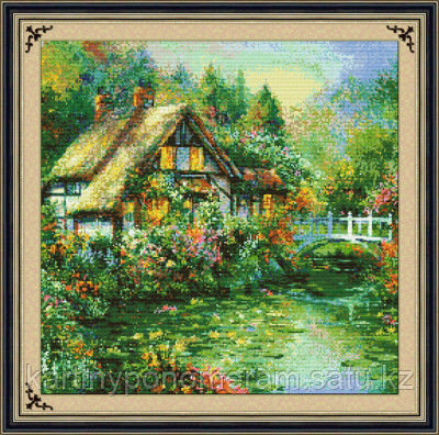 Вышивка крестом 100%, RY1697, 62x62 см