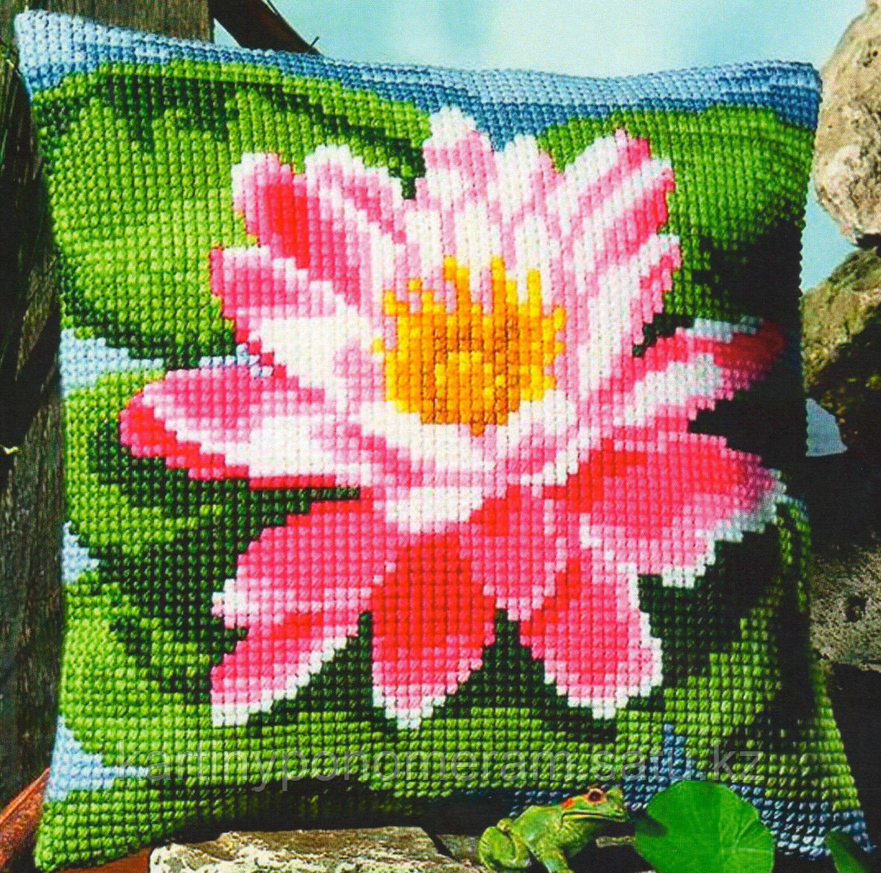 Вышивка крестом на наволочке F0062(CX0091), 40x40 cm