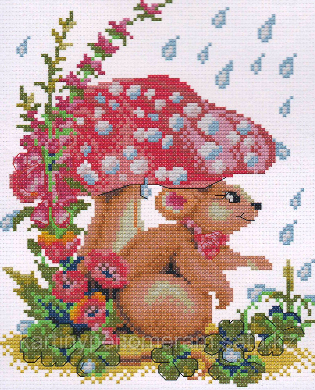 Вышивка крестом DOME-2 DW-0035, 26x30 см