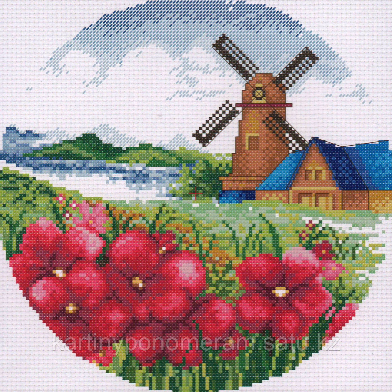 Вышивка крестом DOME-2 100126, 32x32 см