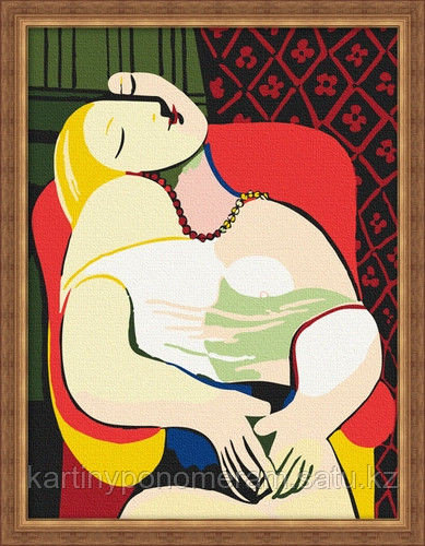 Картины по номерам - Алматы, "Мария Тереза. Пабло Пикассо"