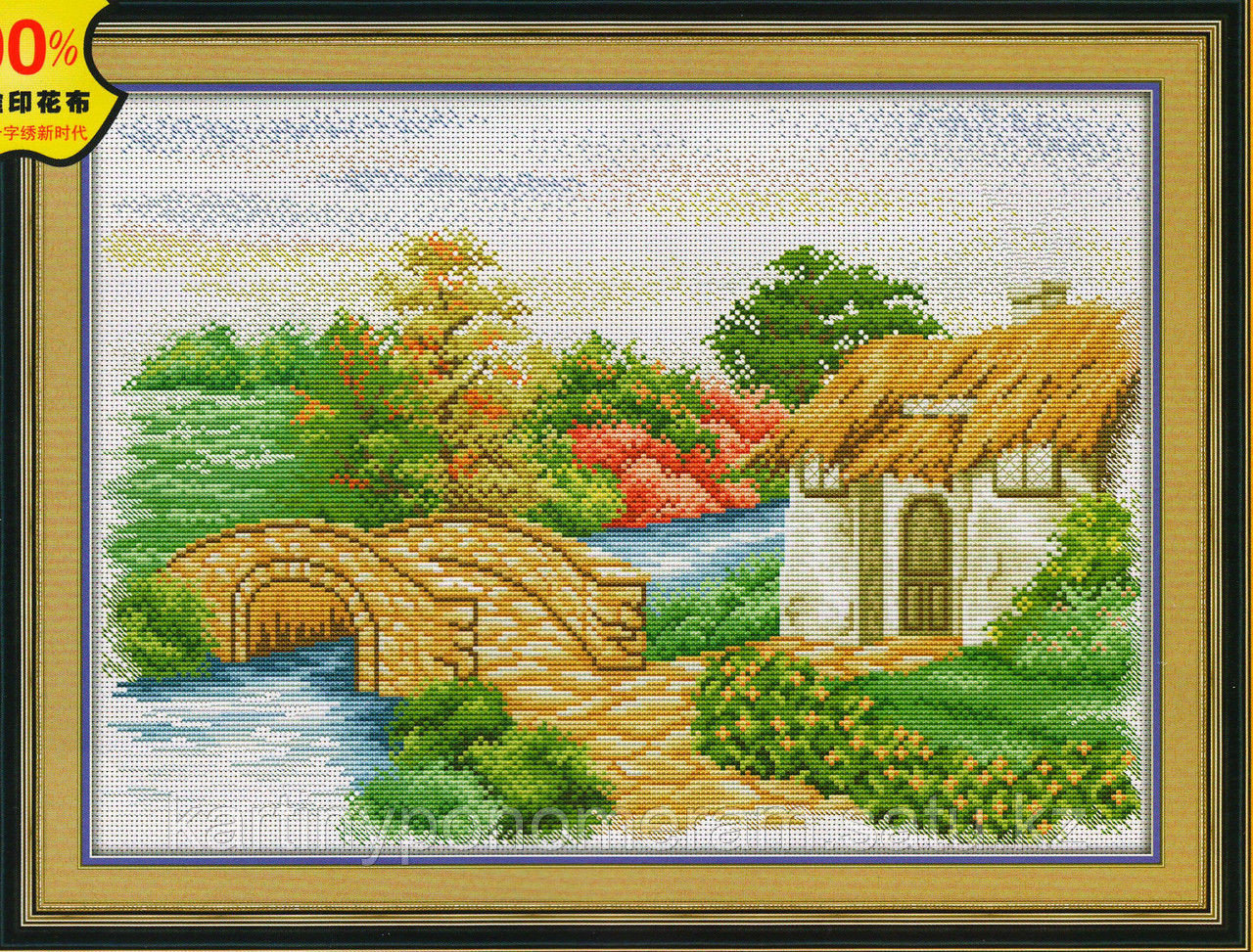 Вышивка крестом 100%, RY1113, 57x43 см